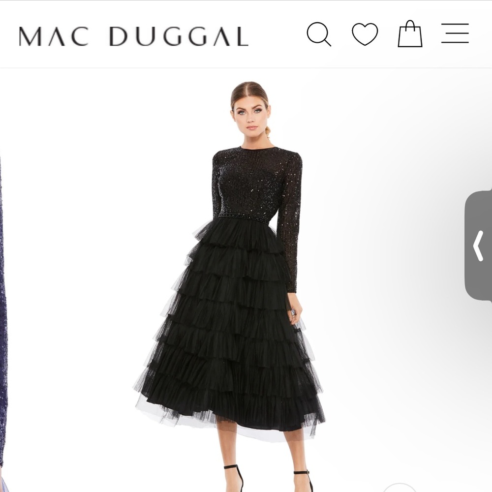Gorgeous Mac Duggal gown